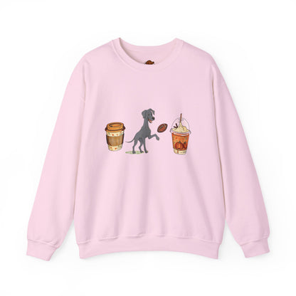 Great Dane Fall Cups Unisex Heavy Blend™ Crewneck Sweatshirt