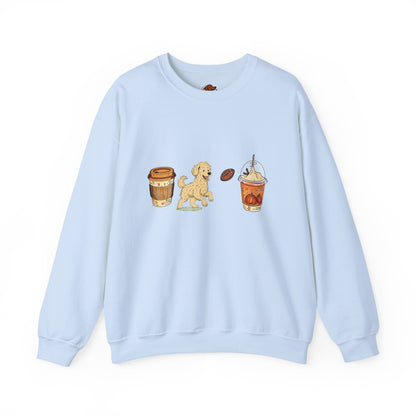 Doodle Fall Cups Unisex Heavy Blend™ Crewneck Sweatshirt