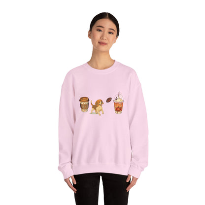Beagle Fall Cups Unisex Heavy Blend™ Crewneck Sweatshirt