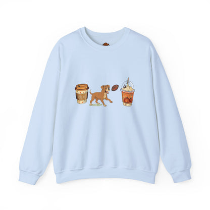 Boxer Fall Cups Unisex Heavy Blend™ Crewneck Sweatshirt