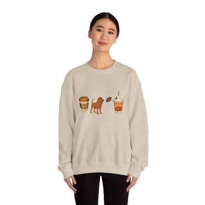 Blood hound Fall Cups Unisex Heavy Blend™ Crewneck Sweatshirt