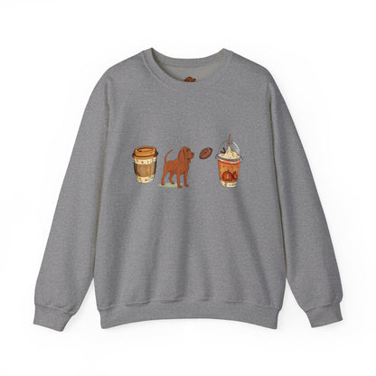 Blood hound Fall Cups Unisex Heavy Blend™ Crewneck Sweatshirt