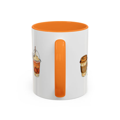 Corgi Fall design, color Mugs 11oz