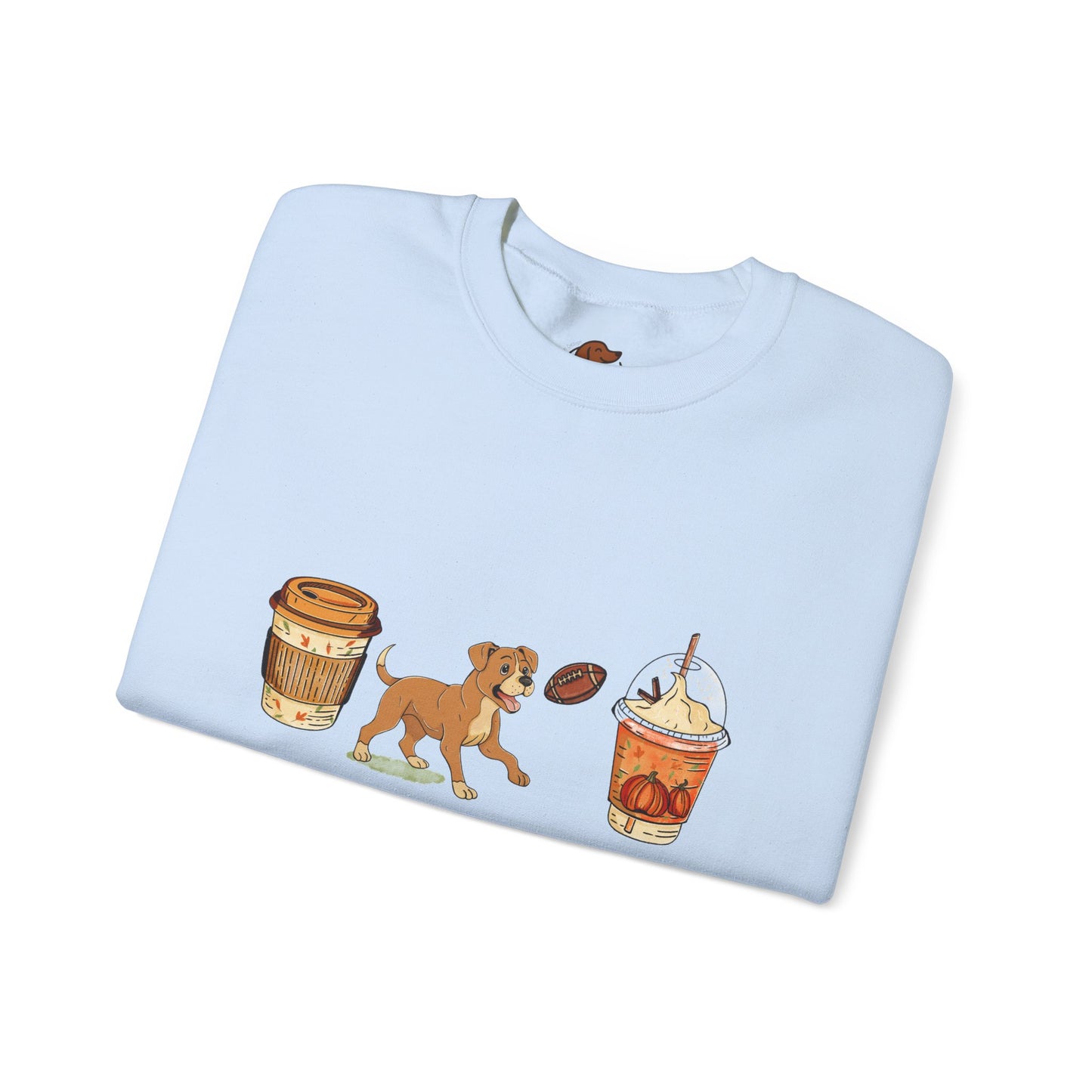 Boxer Fall Cups Unisex Heavy Blend™ Crewneck Sweatshirt
