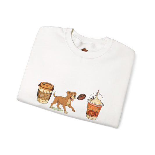 Boxer Fall Cups Unisex Heavy Blend™ Crewneck Sweatshirt