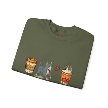 Blue Nose Fall Cups Unisex Heavy Blend™ Crewneck Sweatshirt