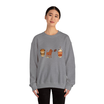 Blood hound Fall Cups Unisex Heavy Blend™ Crewneck Sweatshirt