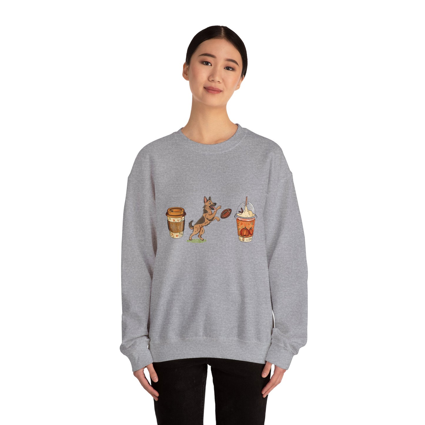 German Shepherd Unisex Heavy Blend™ Crewneck Sweatshirt