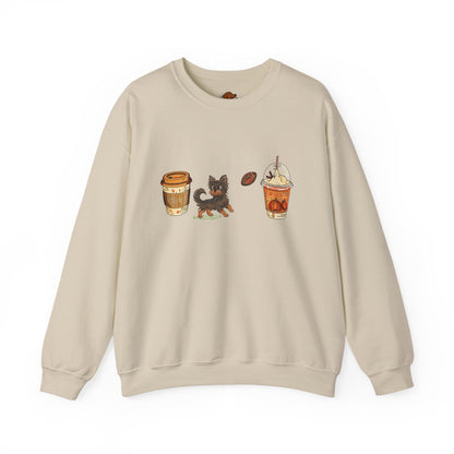 Yorkie Fall Cups #2  Unisex Heavy Blend™ Crewneck Sweatshirt