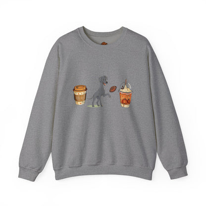 Great Dane Fall Cups Unisex Heavy Blend™ Crewneck Sweatshirt