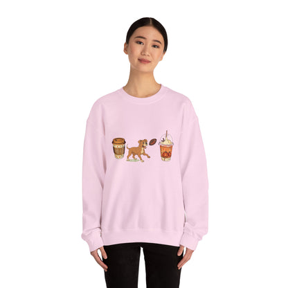 Boxer Fall Cups Unisex Heavy Blend™ Crewneck Sweatshirt