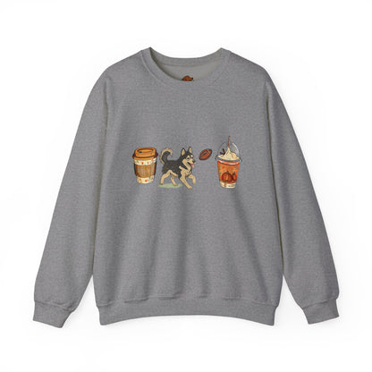 Husky Fall Cups  Unisex Heavy Blend™ Crewneck Sweatshirt