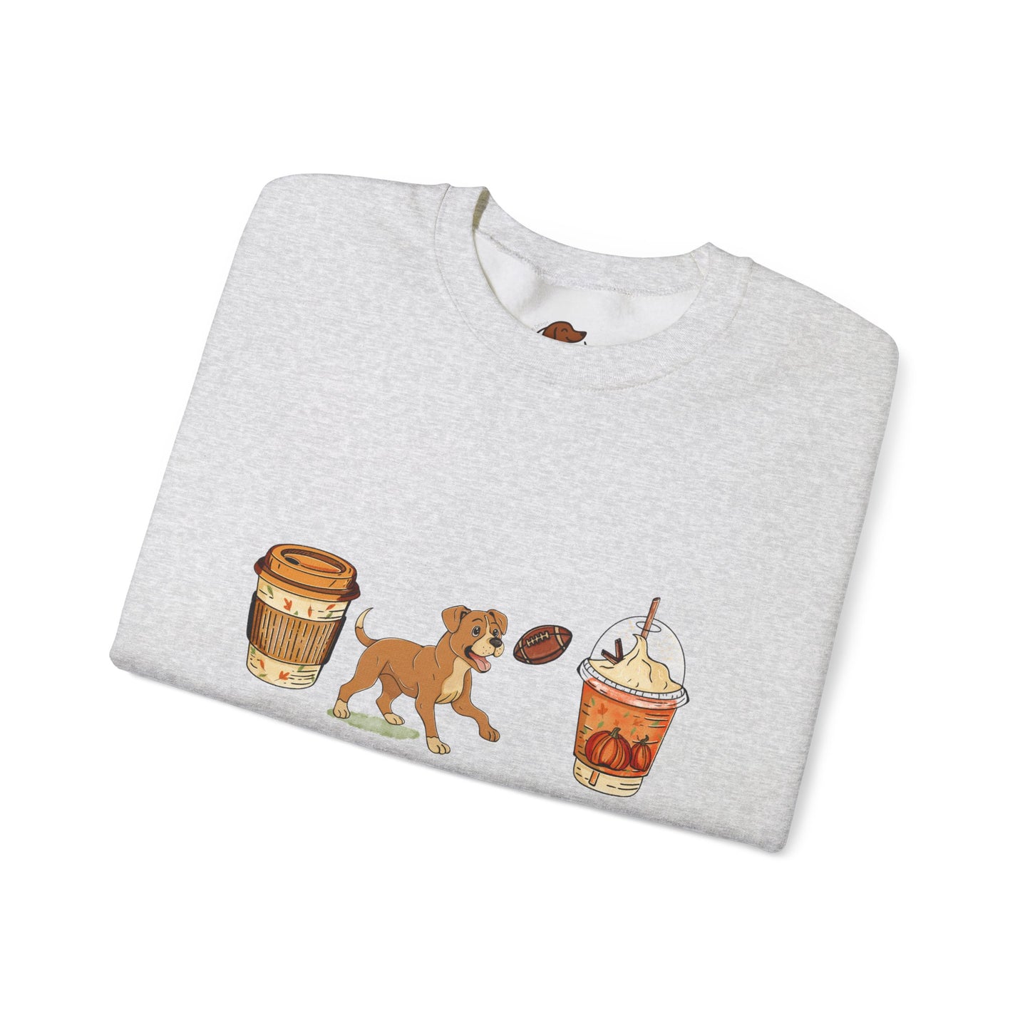 Boxer Fall Cups Unisex Heavy Blend™ Crewneck Sweatshirt