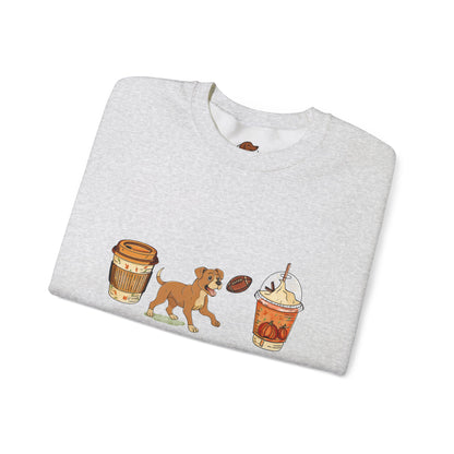 Boxer Fall Cups Unisex Heavy Blend™ Crewneck Sweatshirt