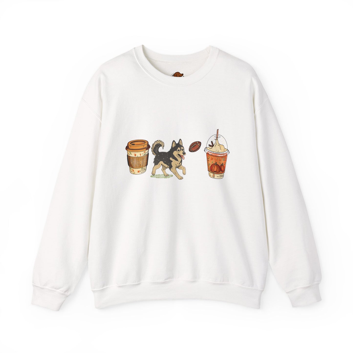 Husky Fall Cups  Unisex Heavy Blend™ Crewneck Sweatshirt