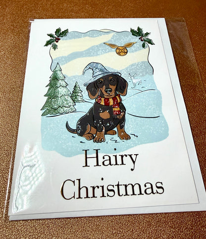 Hair Christmas!  Greeting card (1 pk)