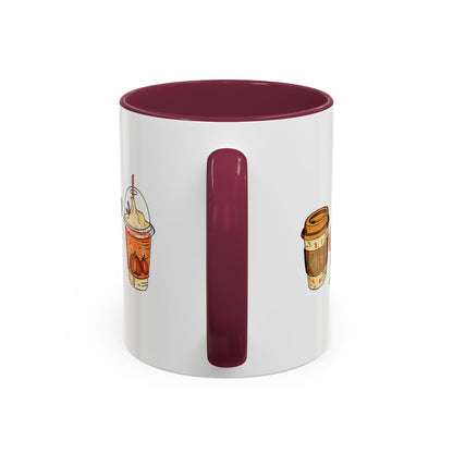 Corgi Fall design, color Mugs 11oz