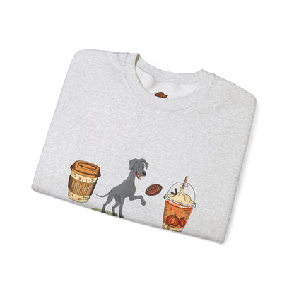 Great Dane Fall Cups Unisex Heavy Blend™ Crewneck Sweatshirt