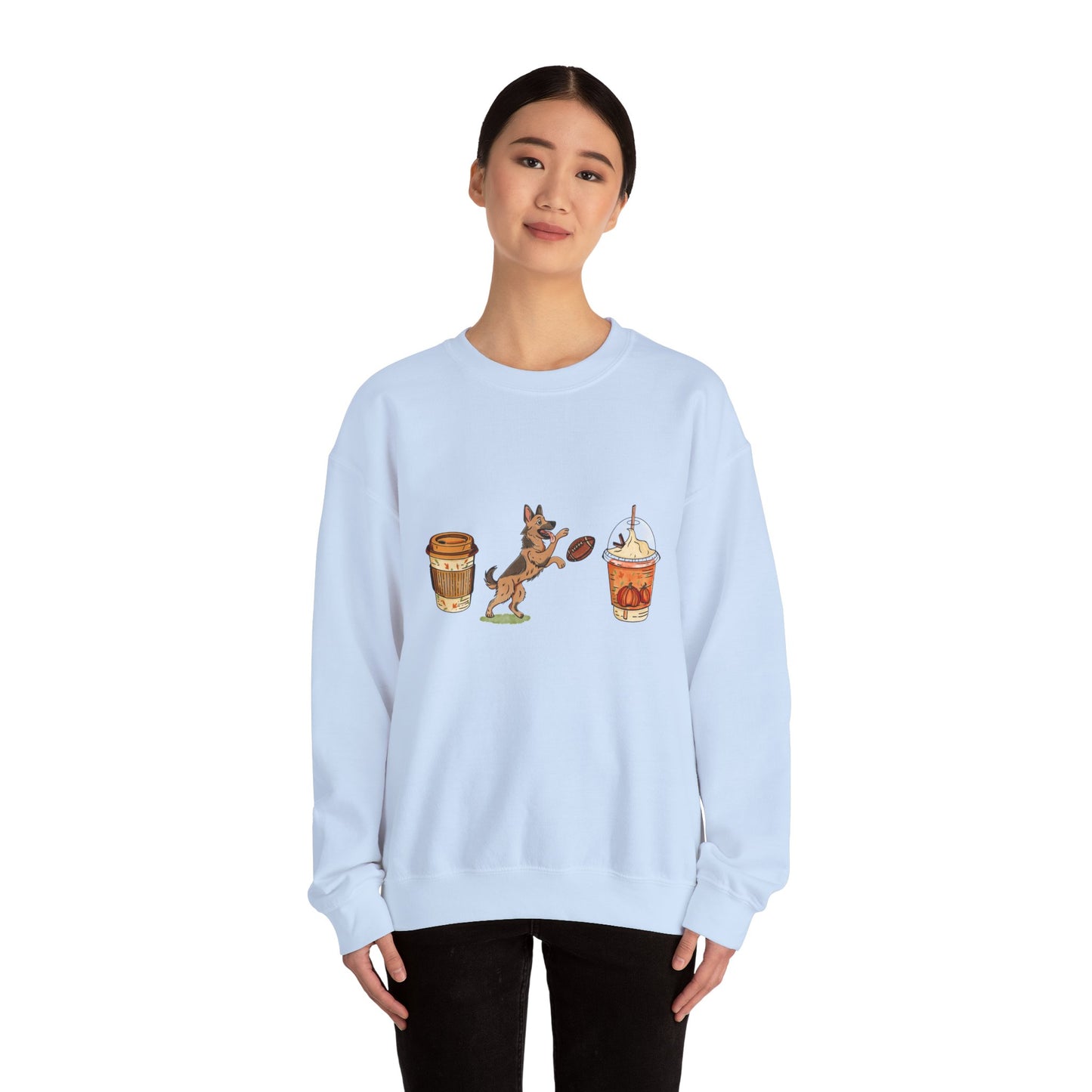 German Shepherd Unisex Heavy Blend™ Crewneck Sweatshirt