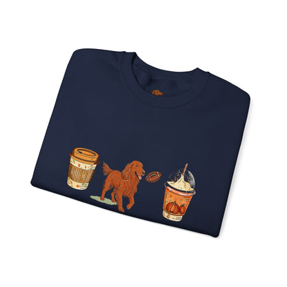 Irish setter Fall Cups Unisex Heavy Blend™ Crewneck Sweatshirt