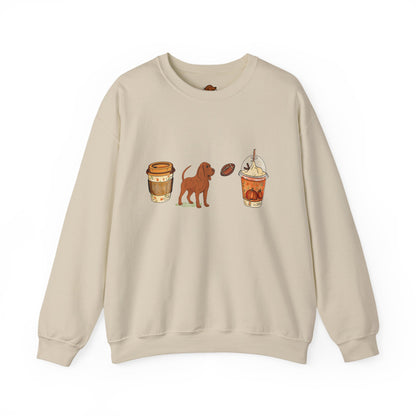 Blood hound Fall Cups Unisex Heavy Blend™ Crewneck Sweatshirt