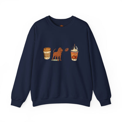 Blood hound Fall Cups Unisex Heavy Blend™ Crewneck Sweatshirt