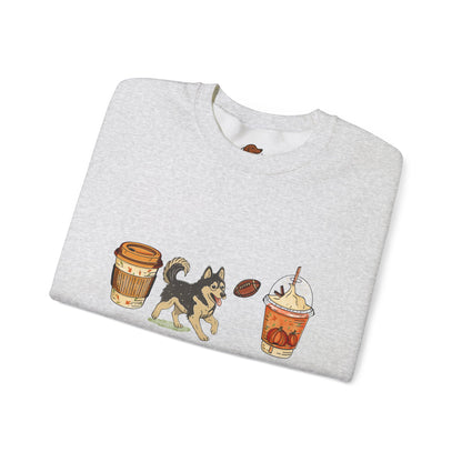 Husky Fall Cups  Unisex Heavy Blend™ Crewneck Sweatshirt