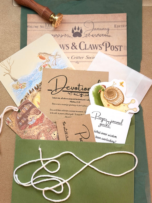 The paws & Claws post-The cozy critter society.