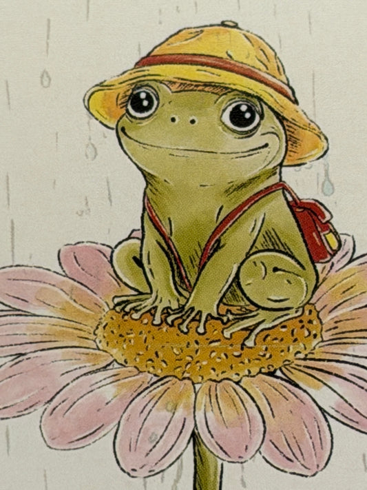 Whimsical Frog Print Collection|Cute Frog Illustration | Cottagecore Frog Art Set