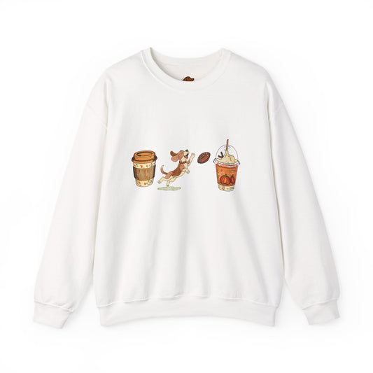 Beagle #2 Fall Cups Unisex Heavy Blend™ Crewneck Sweatshirt