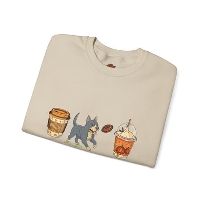 Blue Nose Fall Cups Unisex Heavy Blend™ Crewneck Sweatshirt