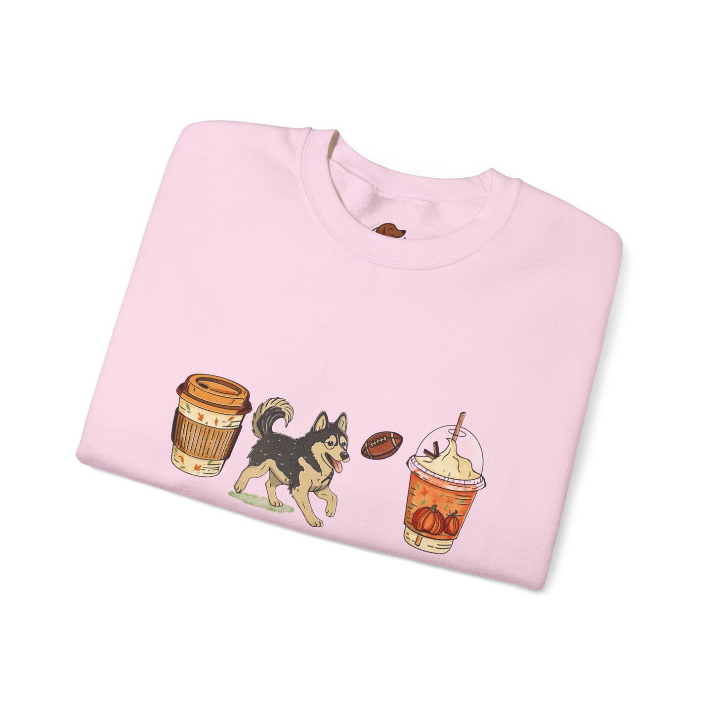 Husky Fall Cups  Unisex Heavy Blend™ Crewneck Sweatshirt