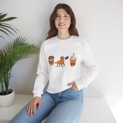 Golden Fall Cups Unisex Heavy Blend™ Crewneck Sweatshirt