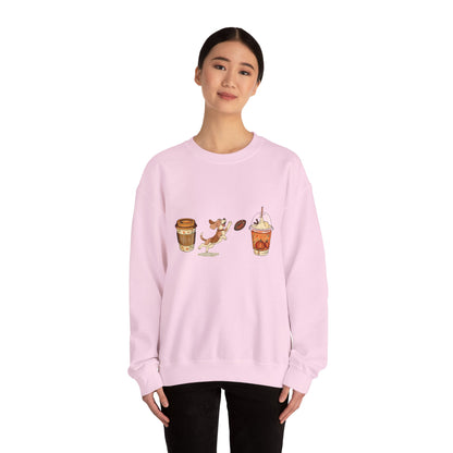 Beagle #2 Fall Cups Unisex Heavy Blend™ Crewneck Sweatshirt