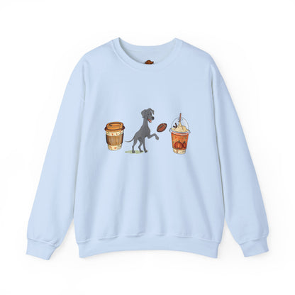 Great Dane Fall Cups Unisex Heavy Blend™ Crewneck Sweatshirt