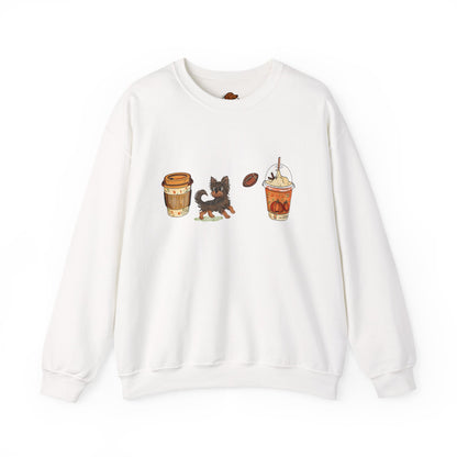 Yorkie Fall Cups #2  Unisex Heavy Blend™ Crewneck Sweatshirt