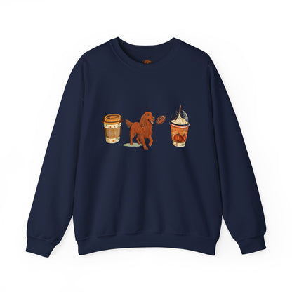 Irish setter Fall Cups Unisex Heavy Blend™ Crewneck Sweatshirt