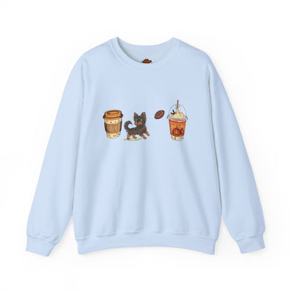 Yorkie Fall Cups #2  Unisex Heavy Blend™ Crewneck Sweatshirt
