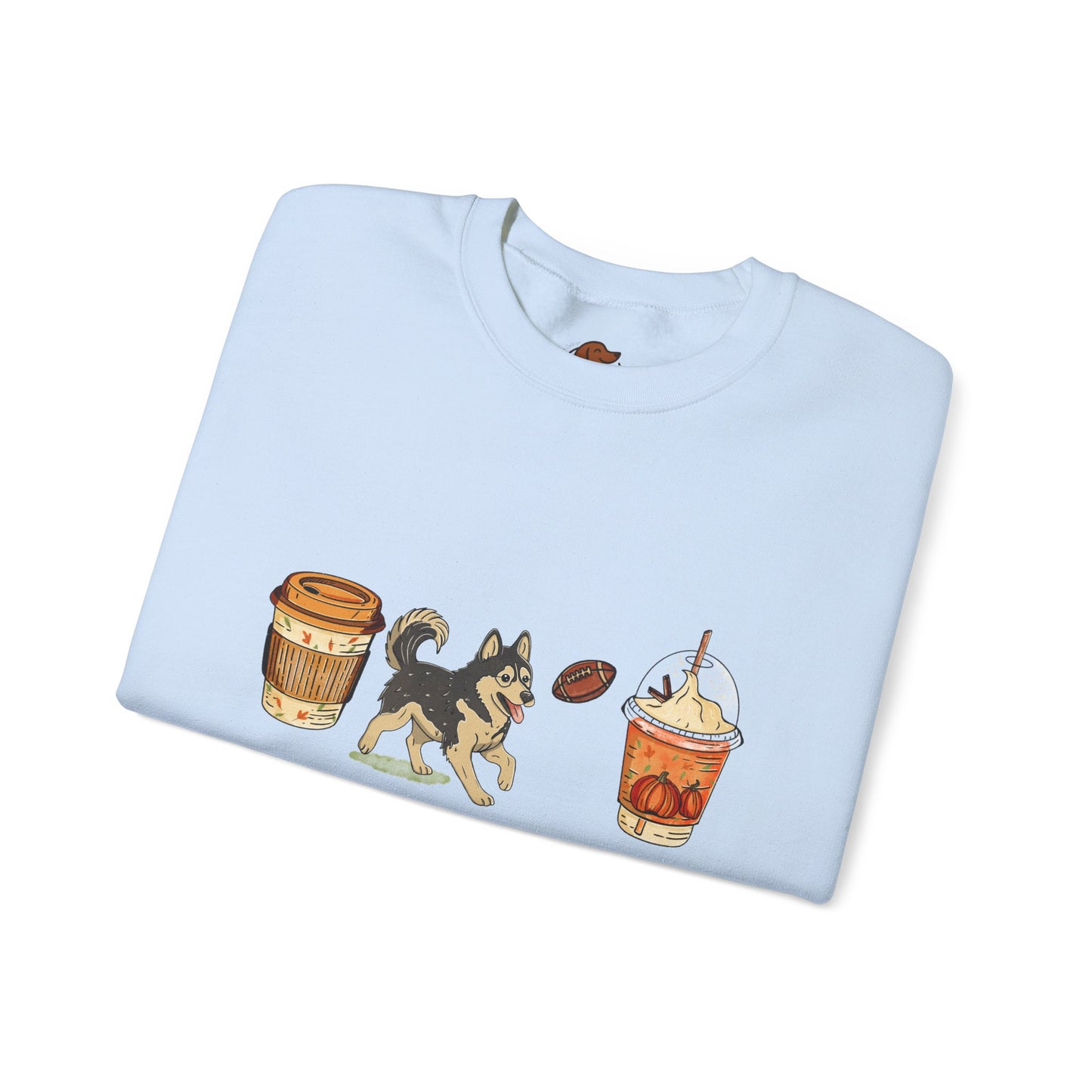 Husky Fall Cups  Unisex Heavy Blend™ Crewneck Sweatshirt