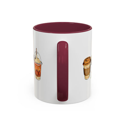 Australian Shepherd Fall design, color Mugs 11oz