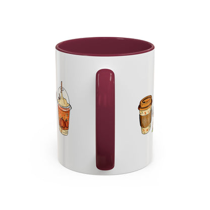 German Shepherd Fall design, color Mugs 11oz