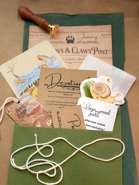 The paws & Claws post-The cozy critter society.