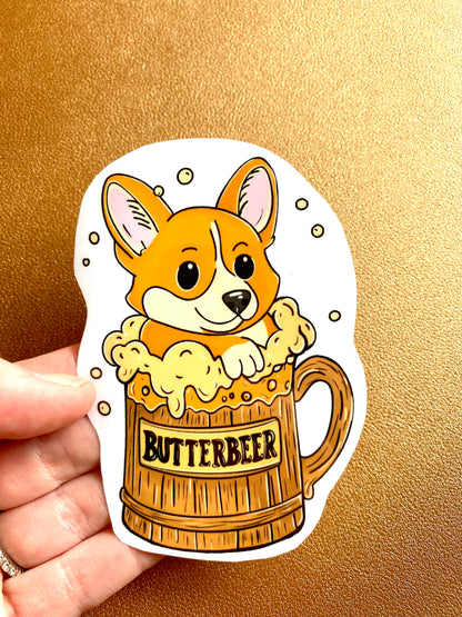 Stickers -5 Muggle Pups of butterbeer (collection)
