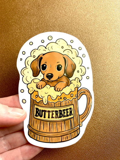 Stickers -5 Muggle Pups of butterbeer (collection)