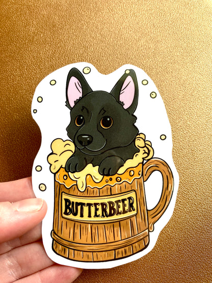 Stickers -5 Muggle Pups of butterbeer (collection)