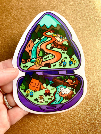 Pet Pocket Vinyl Sticker set-Fall 2025