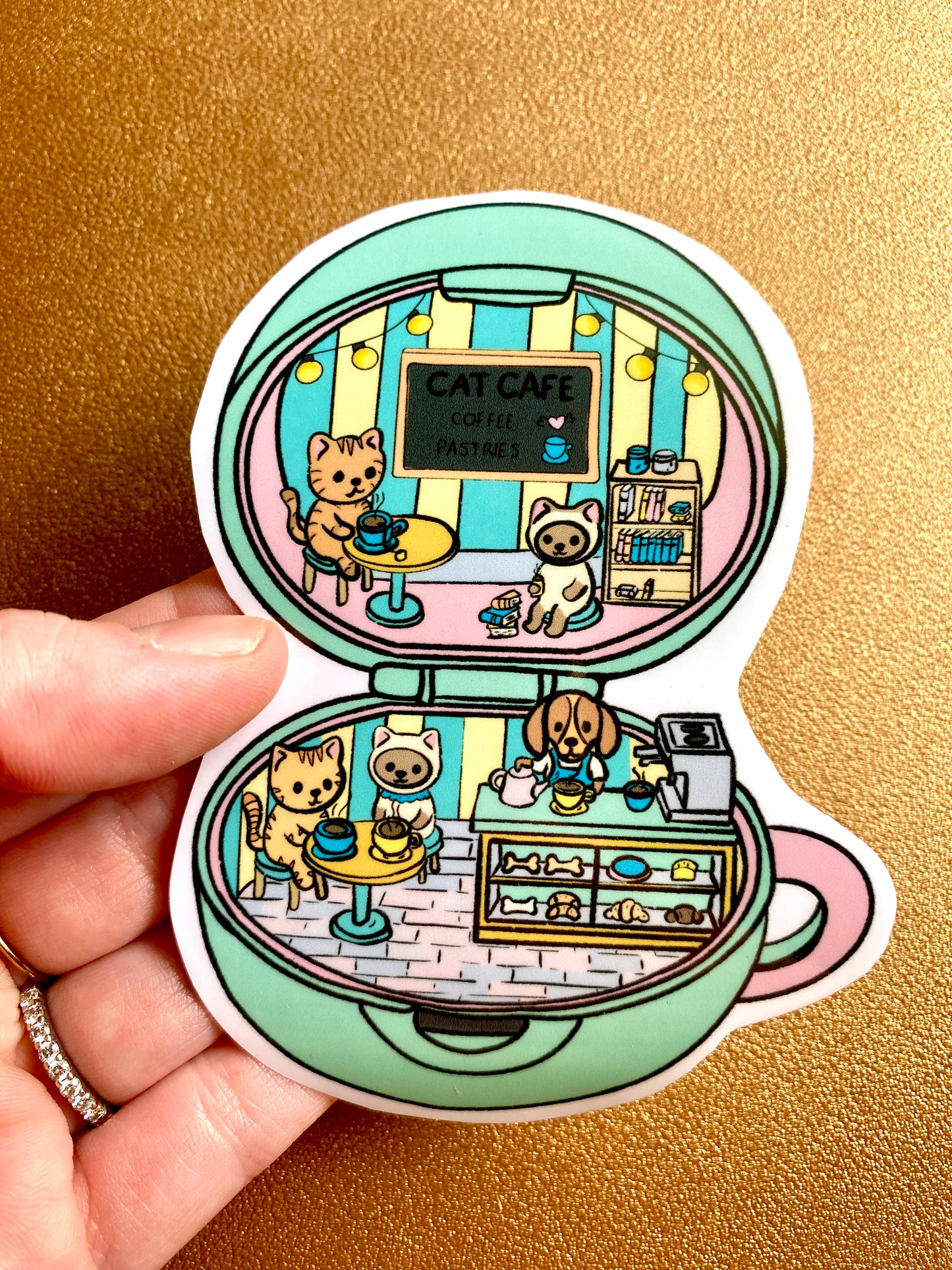 Pet Pocket Vinyl Sticker set-Fall 2025